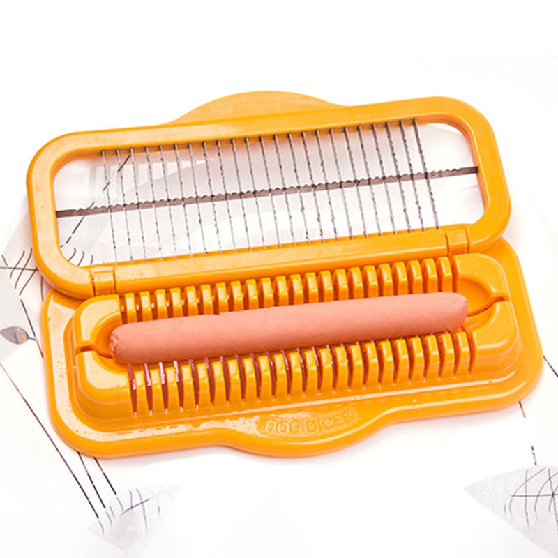 Simple Hot Dog Cutter for Quick Slicing