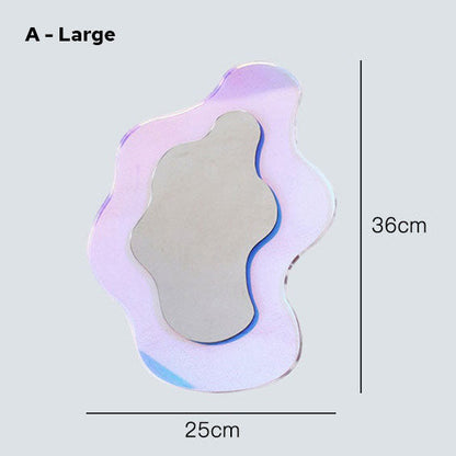 Charming Floral Acrylic Reflector for Home Decor
