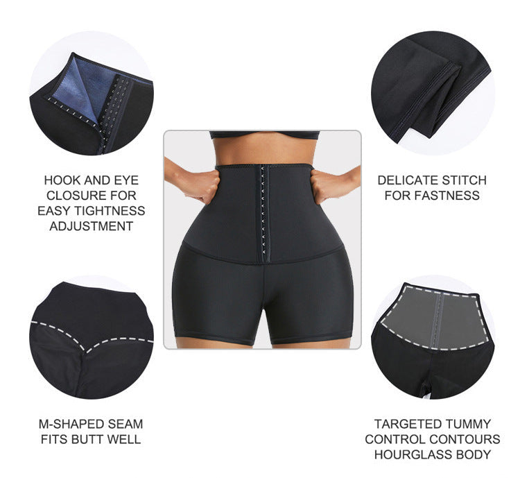 HeatWave Slimming Workout Shorts for Enhanced Sweat