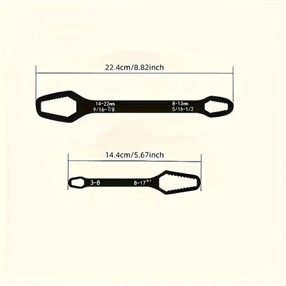 Two-In-One Adjustable Wrench Tool