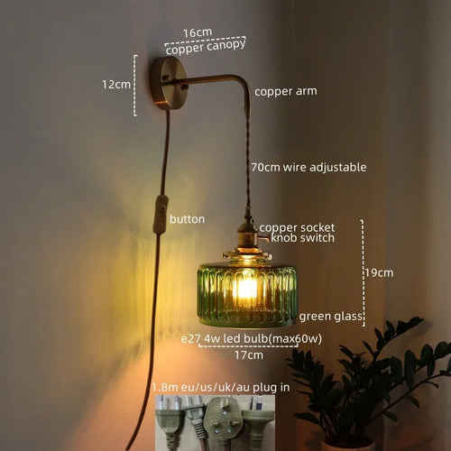 Japanese-Inspired Wall Light for Tranquil Home Atmosphere