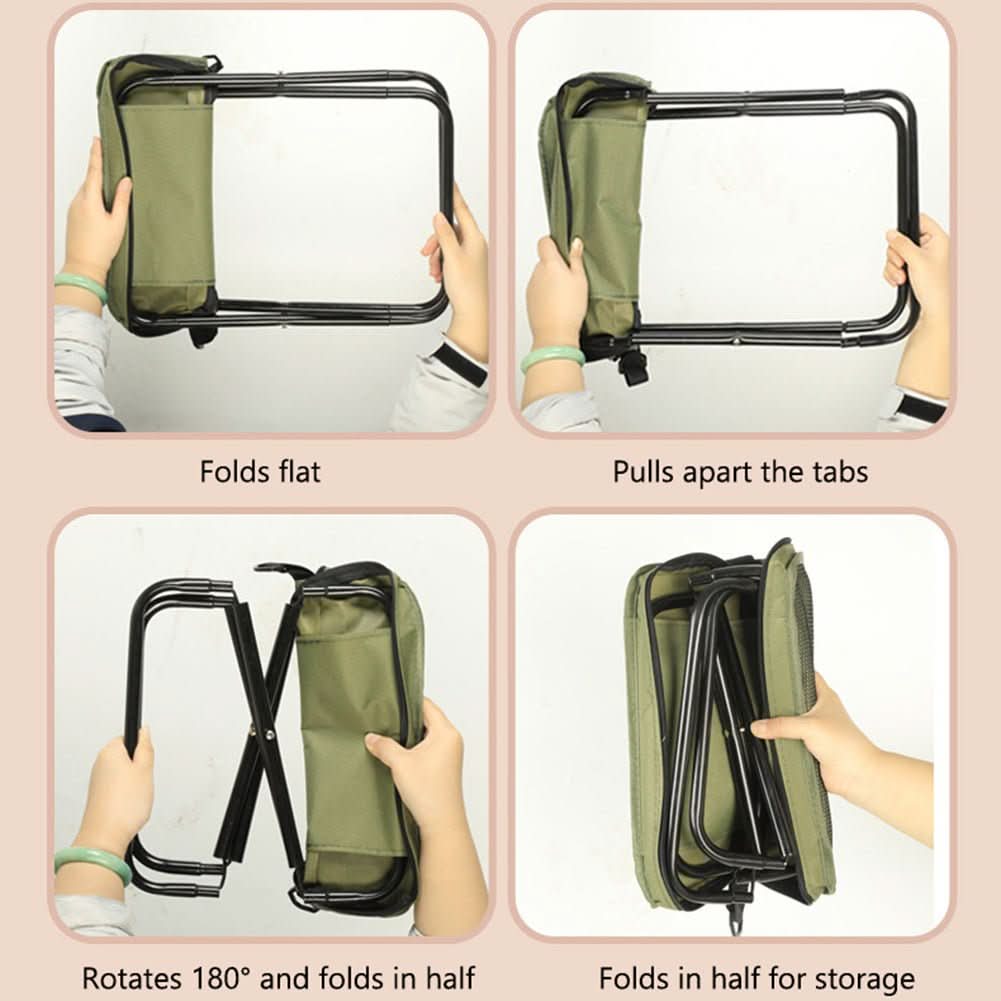 Outdoor Travel Folding Backpack Chair for Adventures