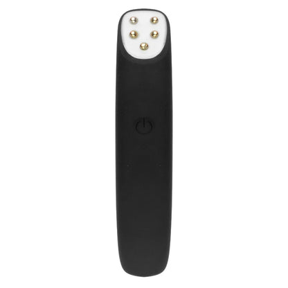 Eye Massager Pen with Red Light Therapy and Heat – 3 Modes, USB Rechargeable, 8,000 Vibrations/Min, 3-Minute Timer