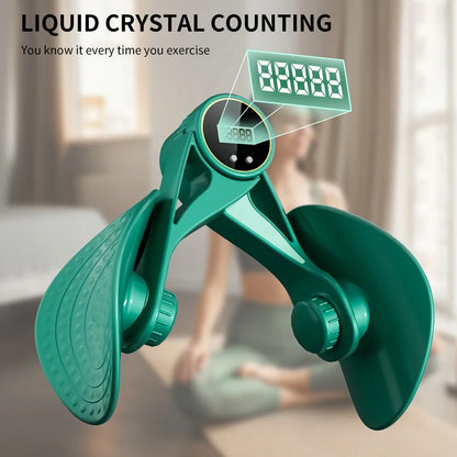 Compact Fitness Device for Inner Thigh and Pelvic Floor Training