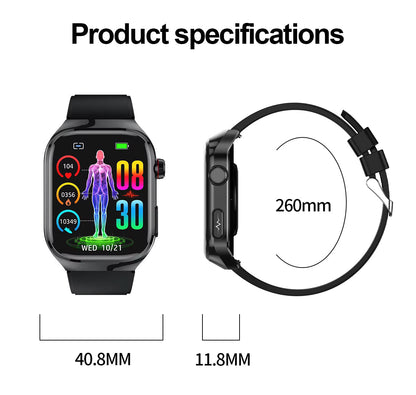 Bluetooth Smartwatch with Comprehensive Activity Tracking