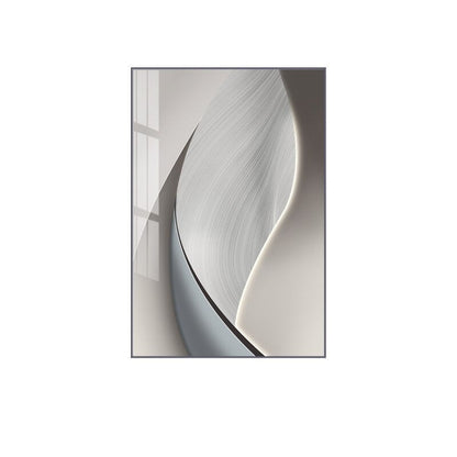 Urban Chic Gray and Beige Canvas Art for Modern Spaces
