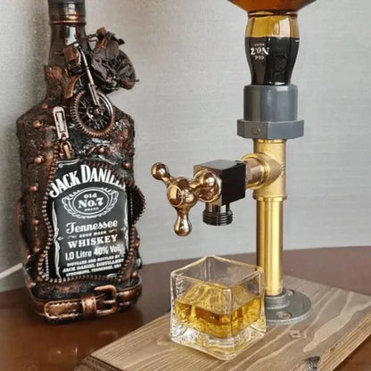 Wooden Drink Dispenser – 5L Beverage Server with Tap