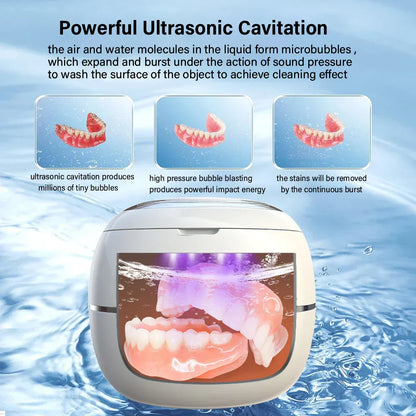 UV Ultrasonic Cleaner for Braces and Dental Appliances