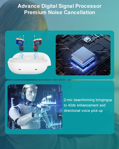 Invisible Digital Hearing Aid | Enhances Hearing for Better Quality of Life