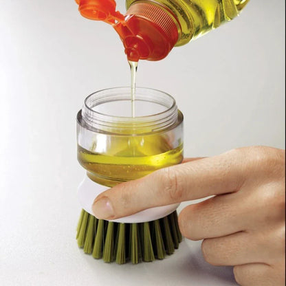 Cleaning Brush with Dispenser | Effortless Cleaning Made Easy