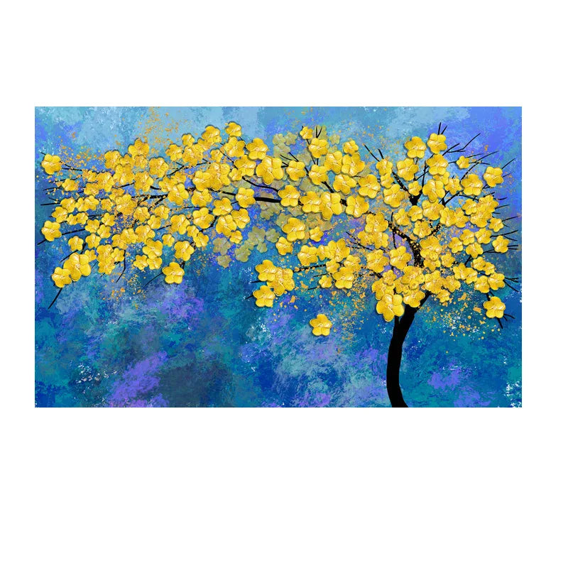 Vibrant Blossom Tree Canvas Art for Stylish Home Decor