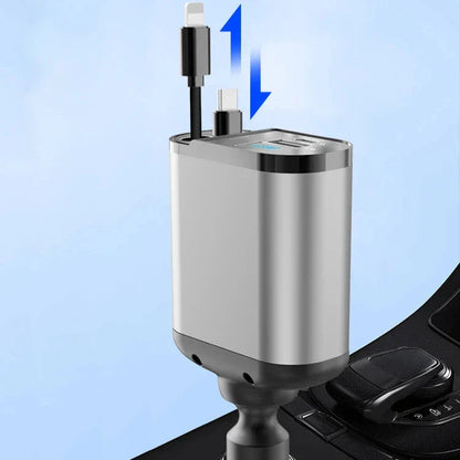 4-in-1 Fast Car Charger - 50% Off Today Only