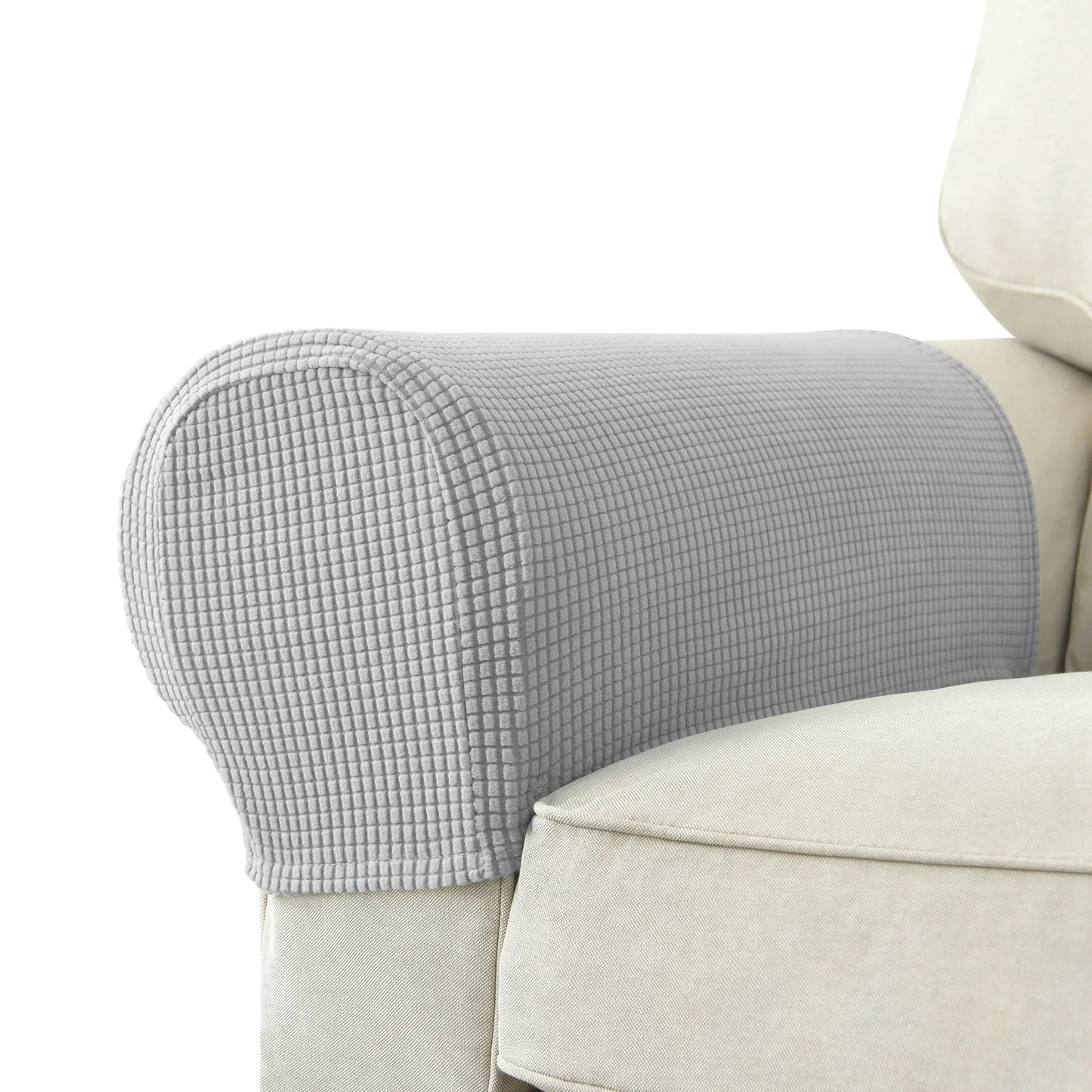 Waterproof Quilted Armrest Covers – Set of 2 Stretch Fit