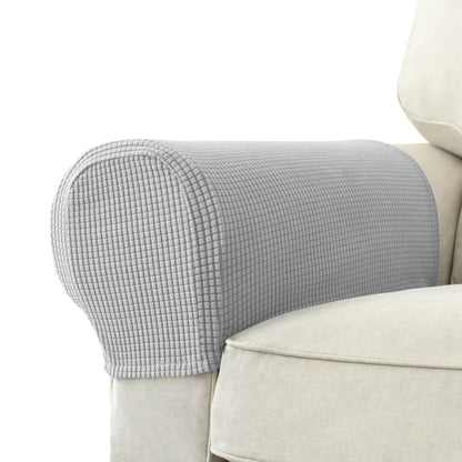 Waterproof Quilted Armrest Covers – Set of 2 Stretch Fit