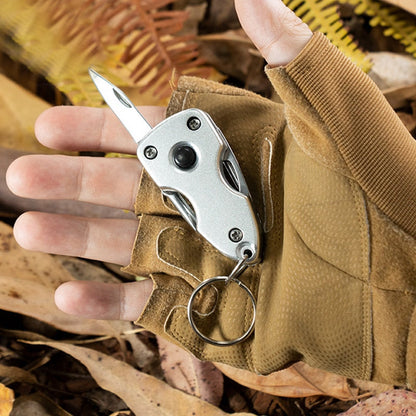6-in-1 Multi-Function Stainless Steel Keychain Tool