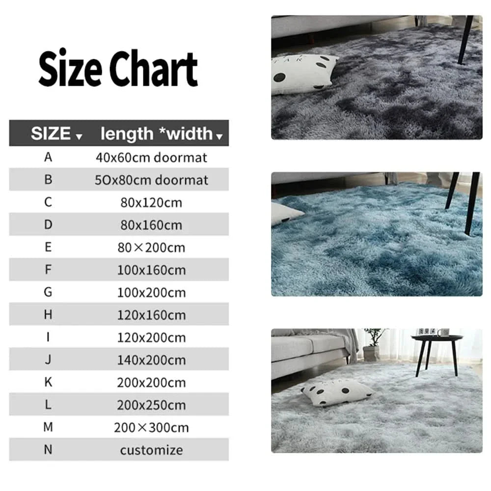 Cozy Plush Faux Fur Area Rug – Soft and Luxurious Carpet