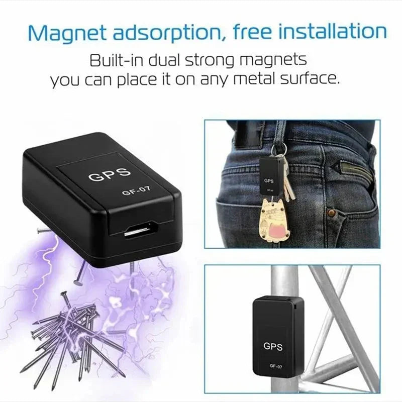 Mini GPS Tracker with Magnetic Attachment – Location Finder for Car, Pet & Valuables