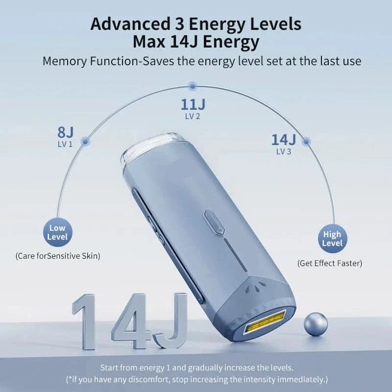 Home Use Cooling Device for Comfortable Hair Removal