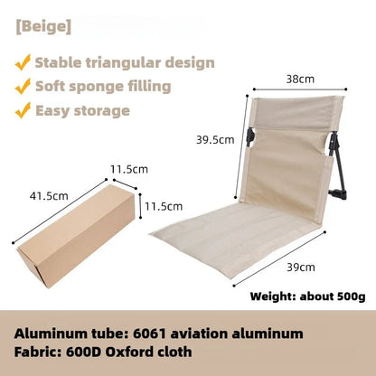 Lightweight Folding Camping Chair | Padded & Weather-Resistant | For Outdoor & Travel