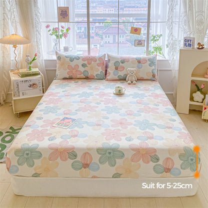 Floral Bedding Set for Tranquil Garden-Themed Bedrooms