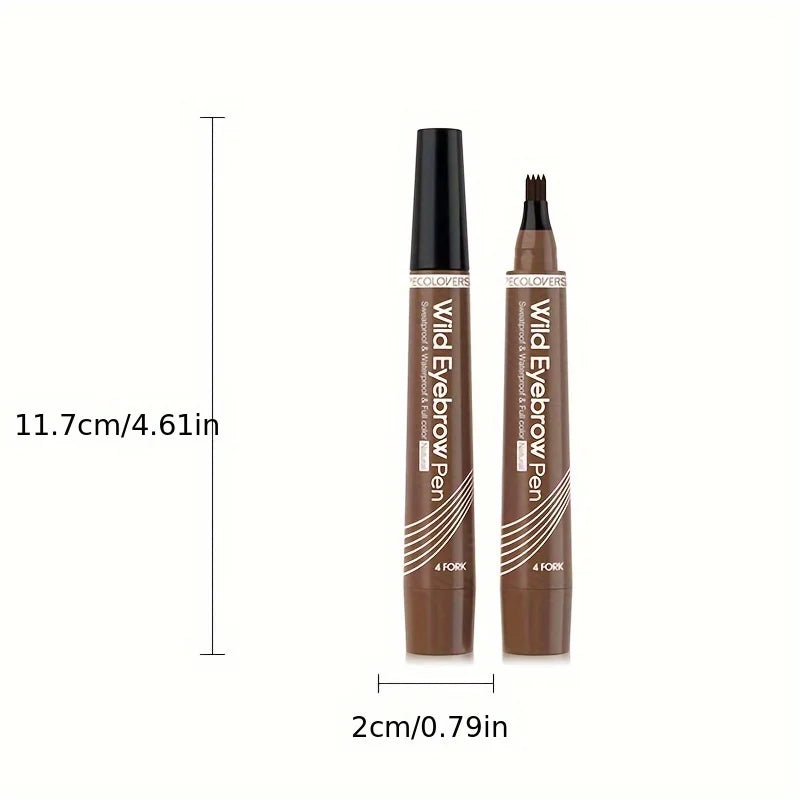 Precision Brow Pen - Waterproof with 4-Prong Technology - 6 Colors Available