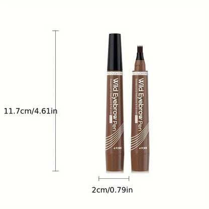 Precision Brow Pen - Waterproof with 4-Prong Technology - 6 Colors Available