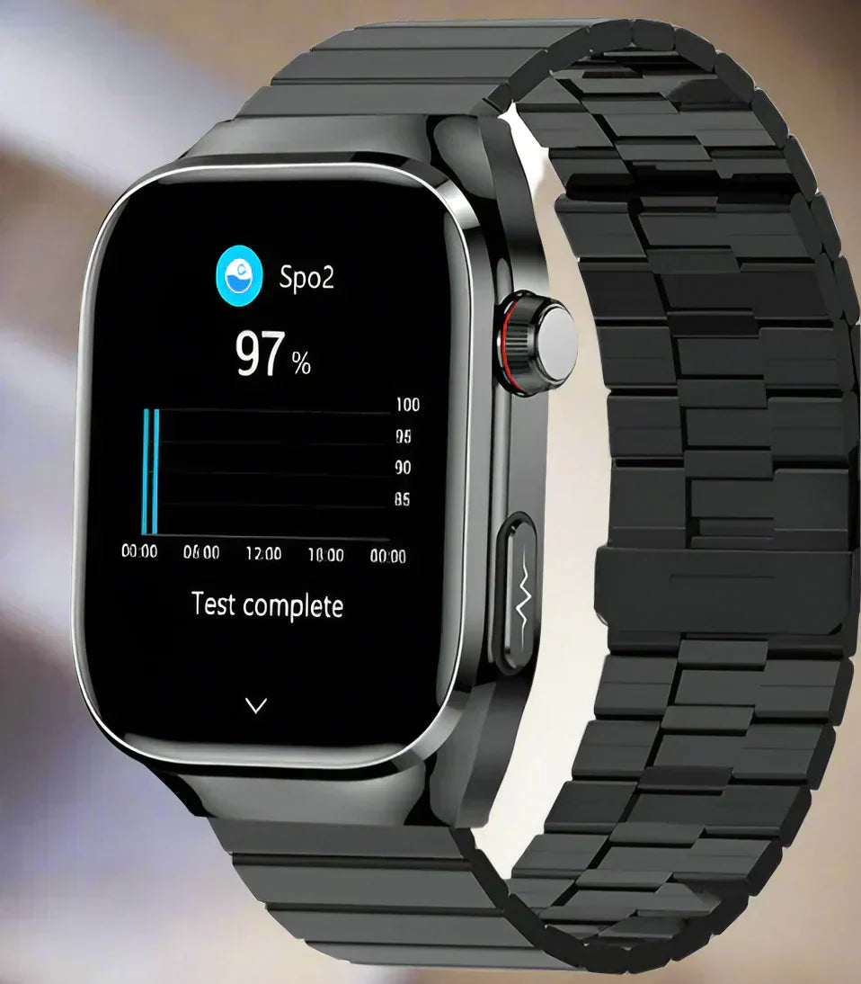 Bluetooth Smartwatch with Comprehensive Activity Tracking