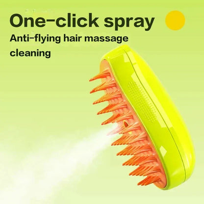 Ultimate 3-in-1 Cat Grooming Steam Brush