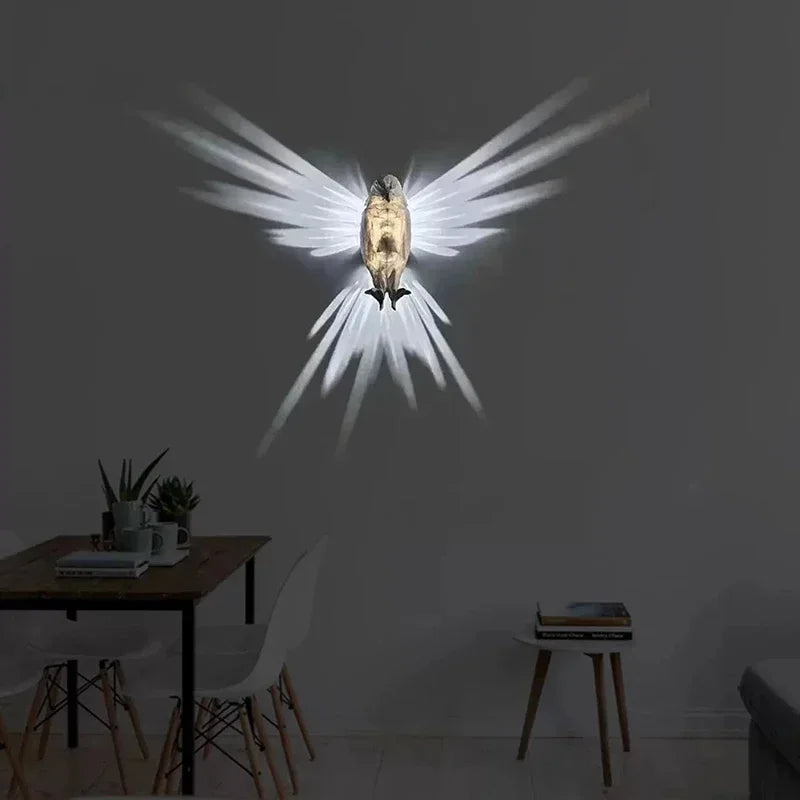 3D Eagle Shadow Lamp for Wall Decoration