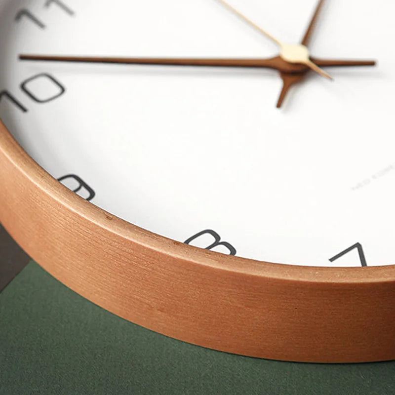 Minimalist Nordic Style Wall Clock – Quiet Design