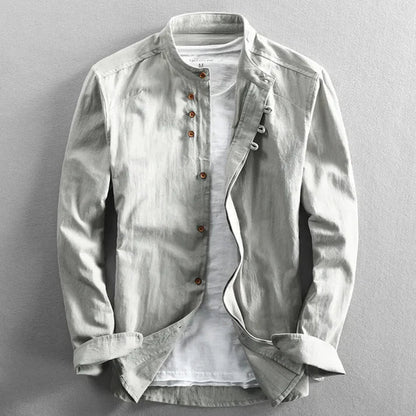 Dragon Print Japanese Shirt for Men