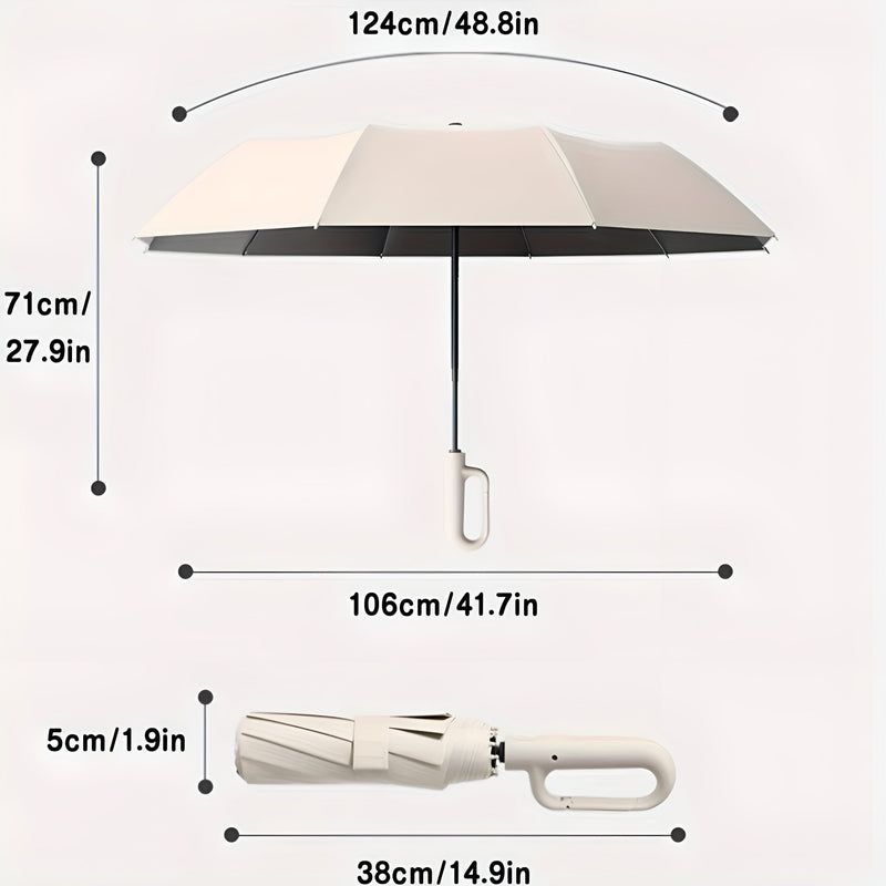 Windproof Umbrella for Effortless Rain and Wind Protection