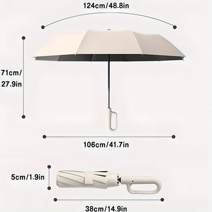 Windproof Umbrella for Effortless Rain and Wind Protection
