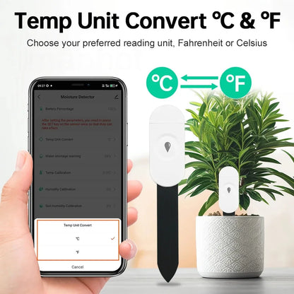 Soil Moisture Sensor with Real-Time Data and Voice Control – Zigbee 3.0