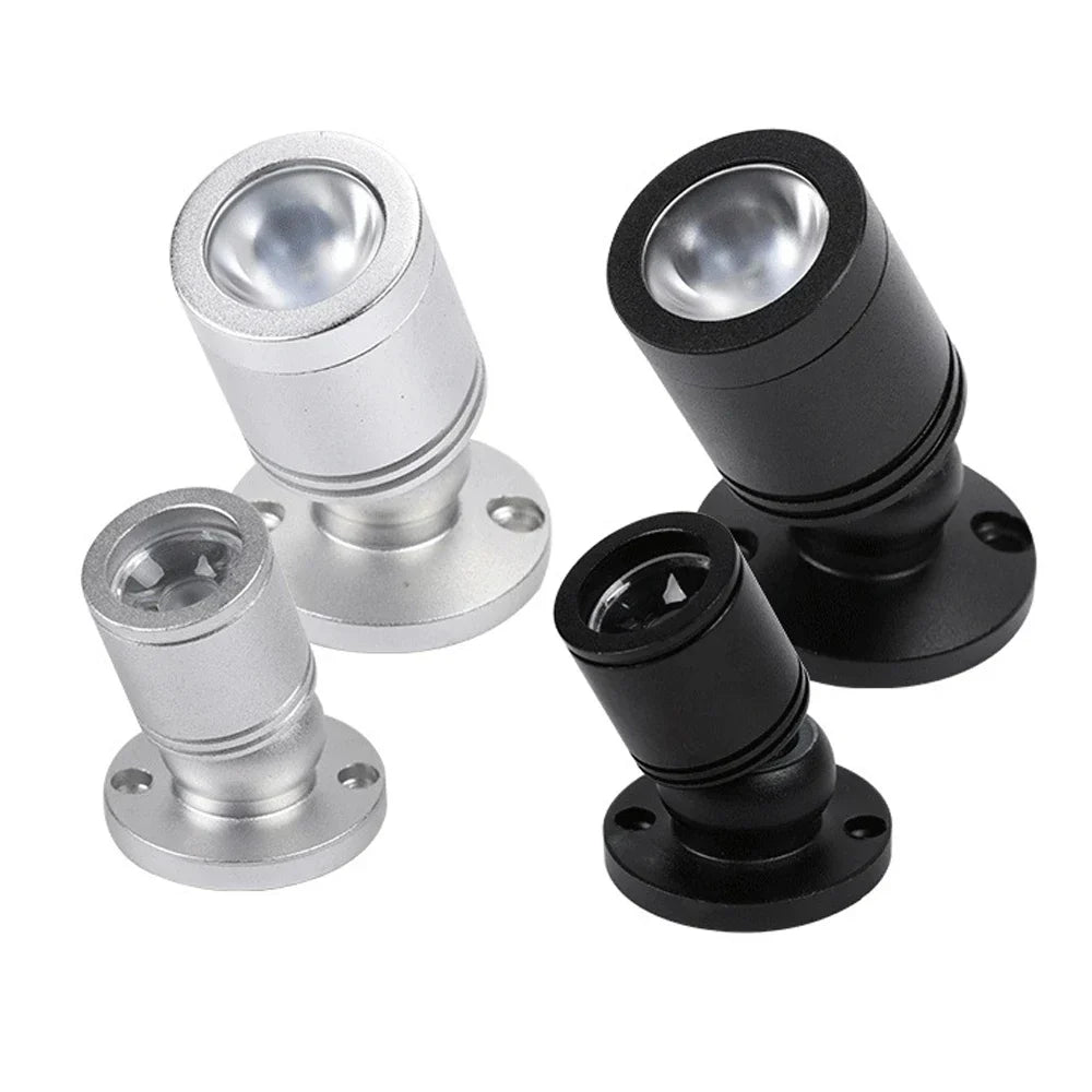 Mini LED Spotlight | USB Powered | 1W/3W | Warm/Cool White | Aluminum