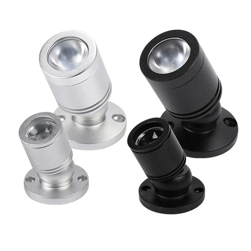 Mini LED Spotlight | USB Powered | 1W/3W | Warm/Cool White | Aluminum