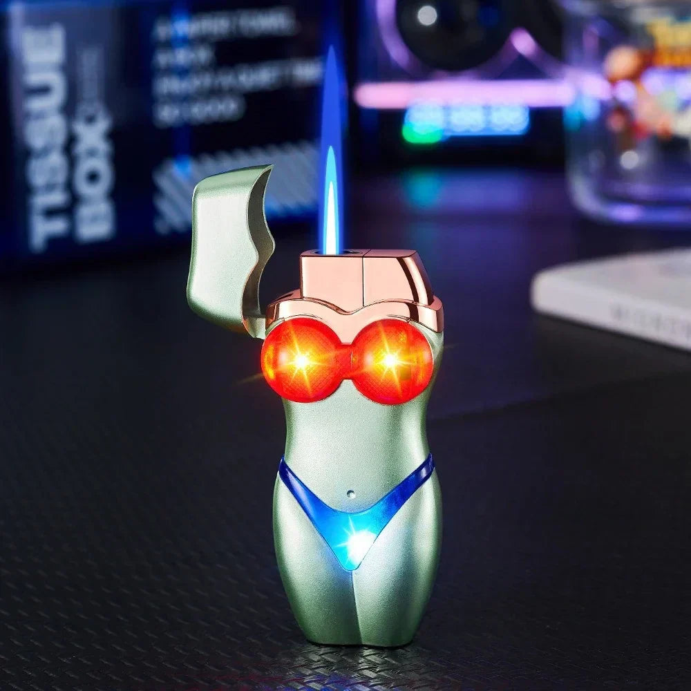 Windproof Jet Torch Lighter in Bikini Style