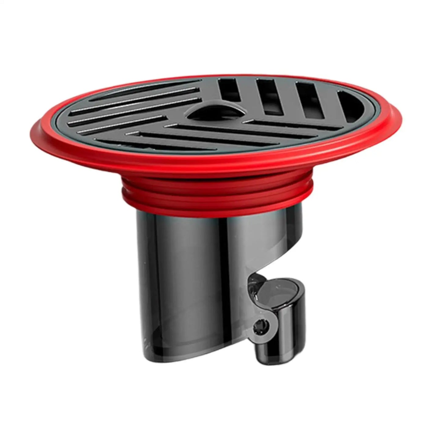 Compact Floor Drain with Backflow Protection – Stainless Steel & Silicone for Bathroom, Shower, and Kitchen