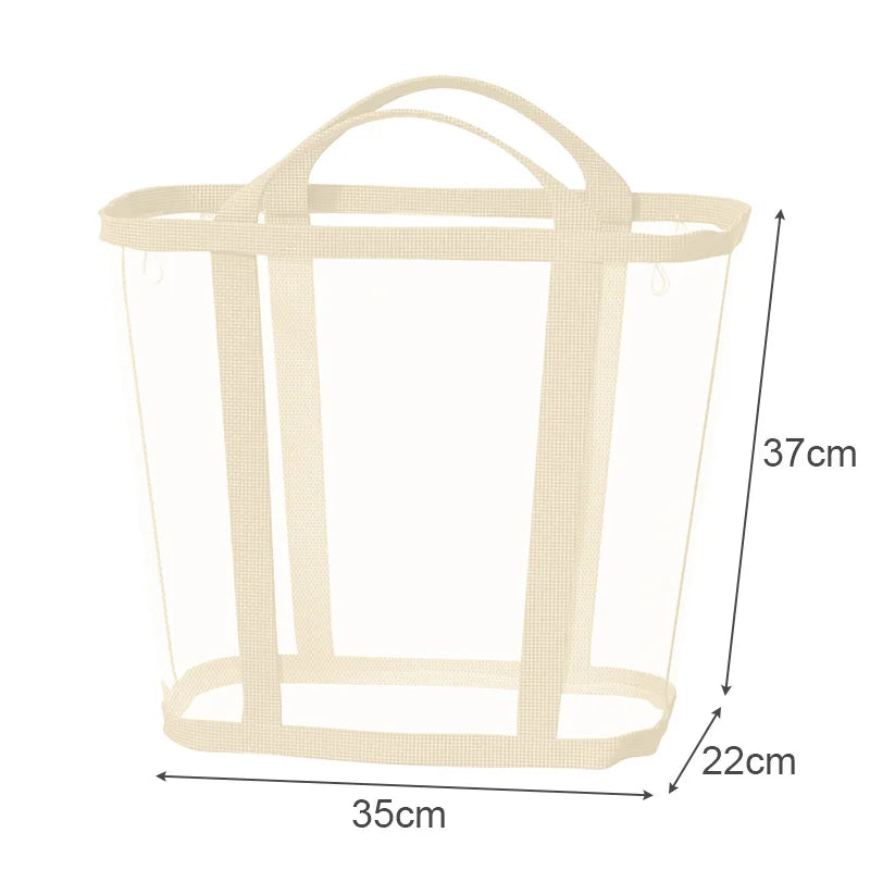 Collapsible Laundry Basket in Air Nylon