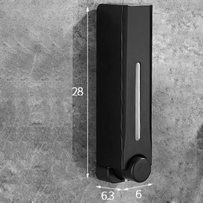 Versatile 500 ml Wall-Mounted Liquid Dispenser with Multi-Chamber Options