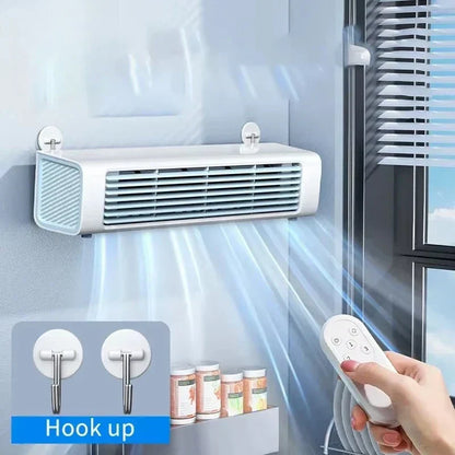 bladeless Fan with Remote Control – Quiet and Stylish, 3 Speeds