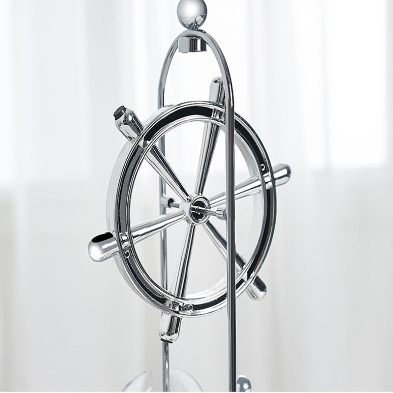 Spinning Perpetual Motion Pendulum Decorative Accent
