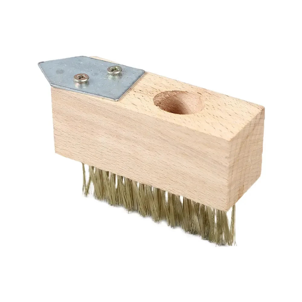 Weed and Moss Brush with Steel Bristles for Paving Joints – 120 cm Handle