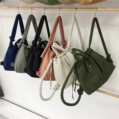 Riva Puffer Handbag – Trendy Shoulder Strap Carry Bag