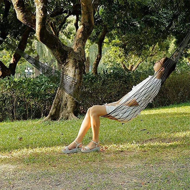 Lightweight Breathable Hammock | Compact Nylon Design