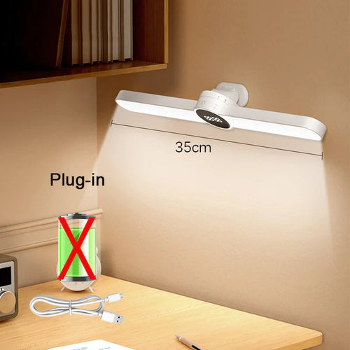 LED Desk Lamp with 3-in-1 Design - Touch Control & Magnetic Mount
