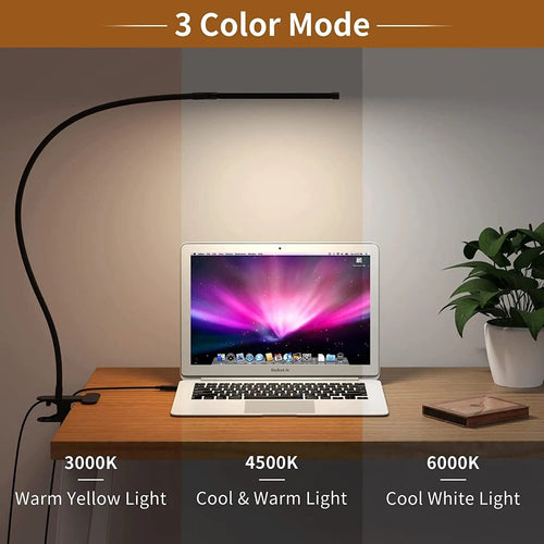 Dimmable Flexible LED Desk Lamp for Adaptive Workspaces