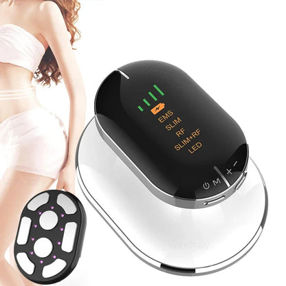 Wireless Body Massager with EMS, Vibration Features & 4 LED Colors
