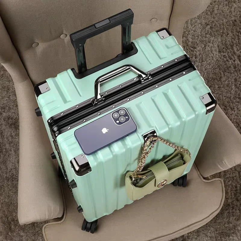 Premium Hardshell Luggage with Robust Aluminum Frame