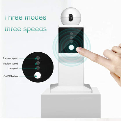 Interactive Rotating Laser Toy for Cats